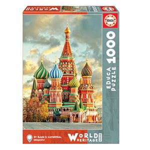 Educa Puzzle 1000 Parça St Basıls Cathedral Moskov 17998