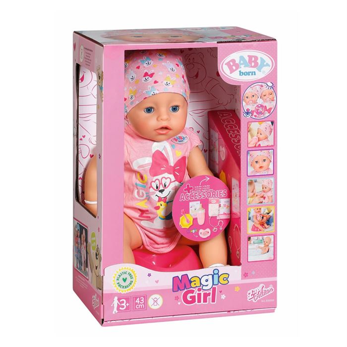 Baby Born 43cm Magic Girl Bebeği 835005
