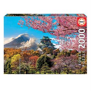 Educa Puzzle 2000 Parça Osaka Kalesi Japonya 19276