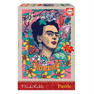 Educa Puzzle 500 Parça Yaşasın Hayat Frida Kahlo 19251