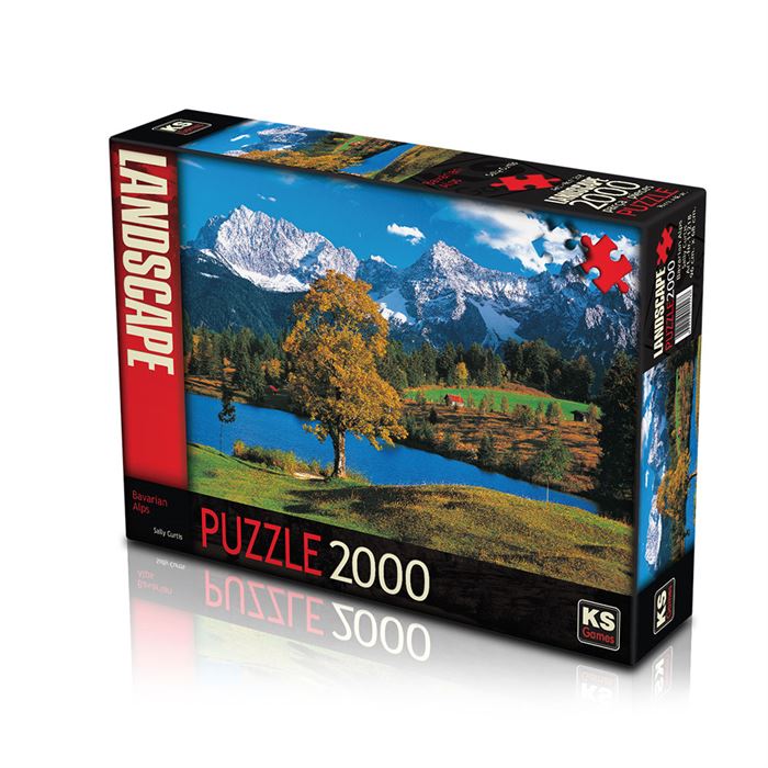 Ks Games Puzzle 2000 Parça Bavarian Alps 11218