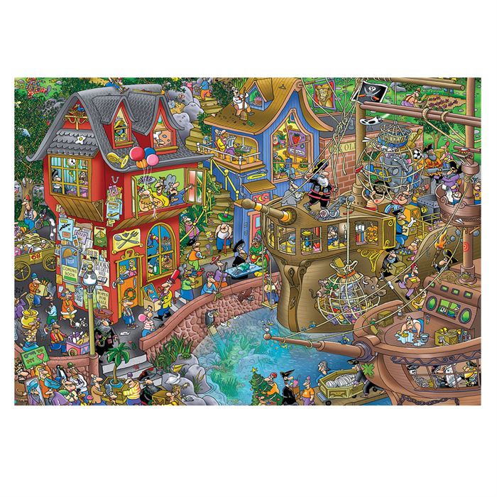 Ks Games Puzzle 2000 Parça Pontcheffs Harbour 22504