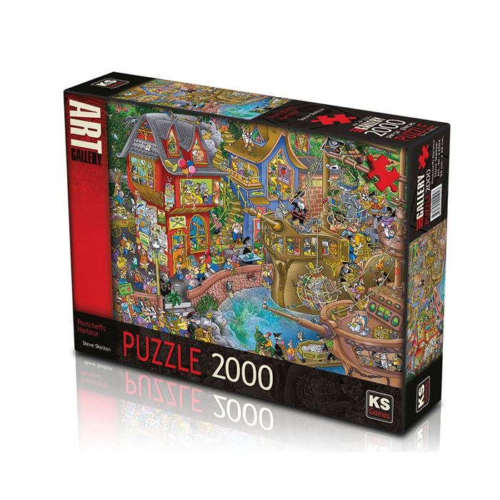 Ks Games Puzzle 2000 Parça Pontcheffs Harbour 22504