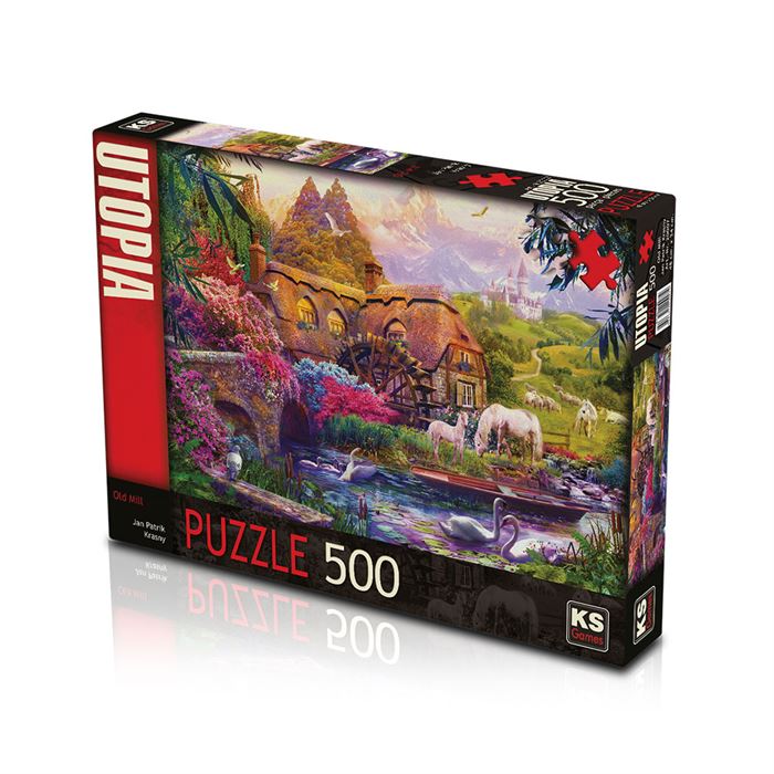 Ks Games Puzzle 500 Parça Old Mill 20007