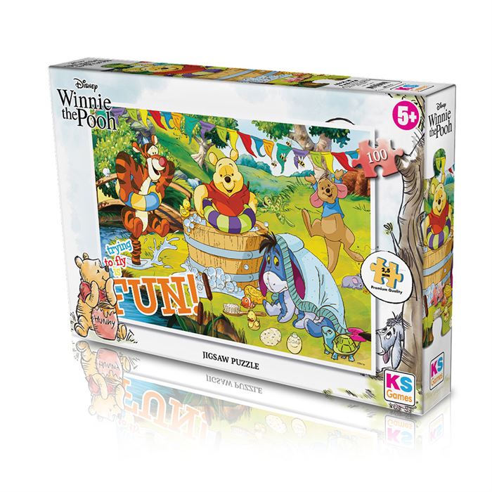 Ks Games Puzzle 100 Parça Winnie Tehe Pooh Wn714