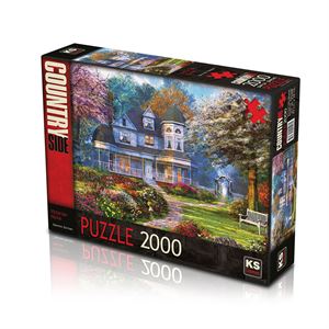 Ks Games Puzzle 2000 Parça Victorian Home 22508