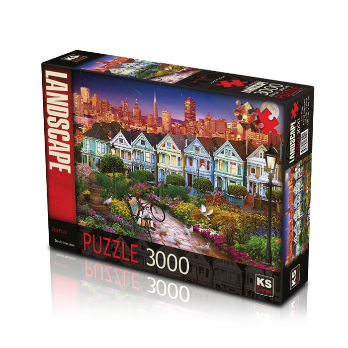 Ks Games Puzzle 3000 Parça San Fran 23010
