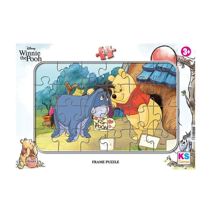 Ks Games Winnie The Pooh Frame Puzzle 24 WN704
