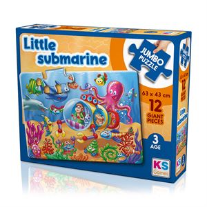 Ks Games Child Jumbo Puzzle Little Submarine JP31006