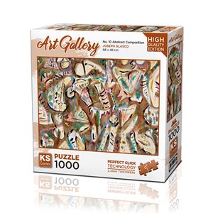 Ks Games Puzzle 1000 Parça No.10 Abstract Composition 20663
