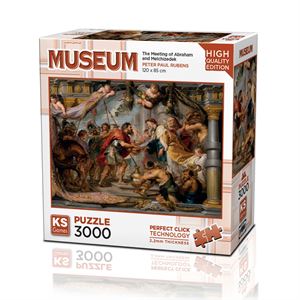 Ks Games Puzzle 3000 Parça The Meeting of Abraham and Melchizedek 23018