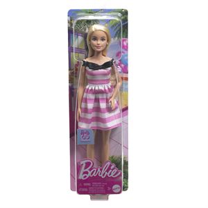 Barbie 65.Yıl Özel Pembe Elbiseli Bebek HTH66