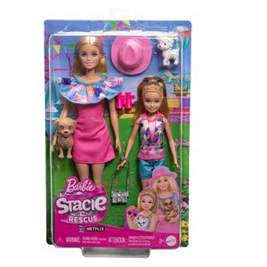 Barbie ve Stacie Kız Kardeşler İkili Set HRM09