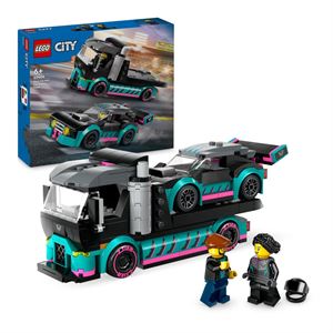 LEGO City Yarış Arabası Ve Araba Taşıyıcı Kamyon 60406