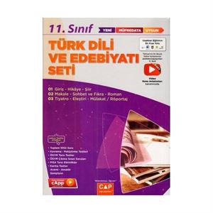 11 Sınıf Türk Dili ve Edebiyatı Seti Çap Yayınları