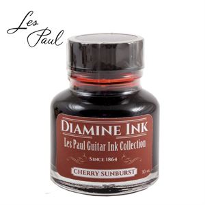 Diamine Les Paul Collection Şişe Mürekkep 30ml Cherry Sunburst