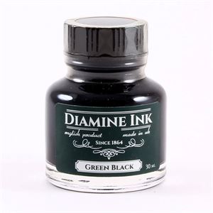Diamine Şişe Mürekkep 30ml Green Black