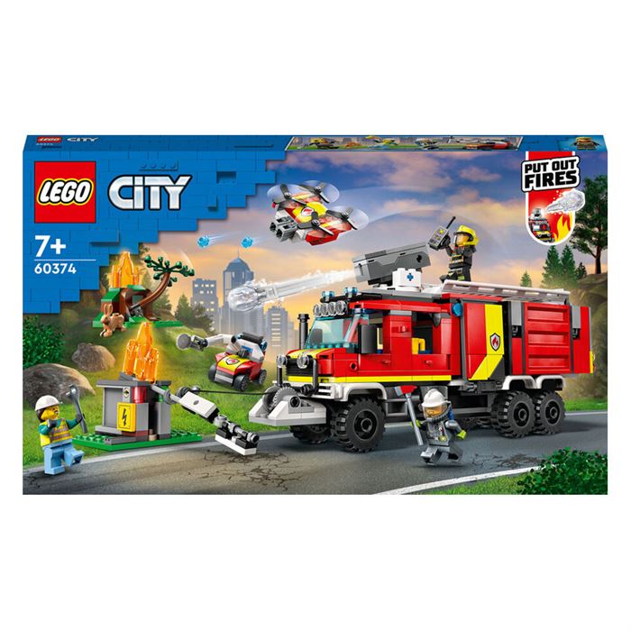 LEGO City İtfaiye Komuta Kamyonu 60374