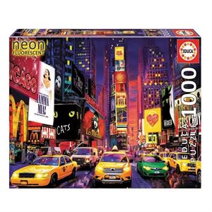 Educa Puzzle 1000 Parça New York Times Meydanı Neon 18499
