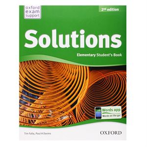 Solutions Elemantary Students Book 2Nd Edition Oxford