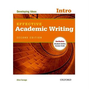 Effective Academic Writing Intro Oxford