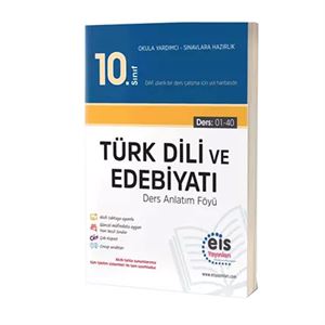 10. Sınıf Türk Dili ve Edebiyatı Ders Anlatım Föyü EİS Yayınları