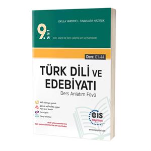 9 Sınıf Edebiyat Ders Anlatım Föyü Eis Yayınları
