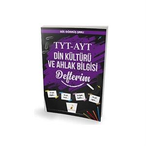 TYT-AYT Din Kültürü ve Ahlak Bilgisi Defterim Pelikan Yayınları