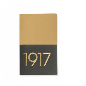 Leuchtturm1917 Jottbook Metallic Esnek Kapak A6 Çizgisiz Defter 2'li Paket Gold 355528