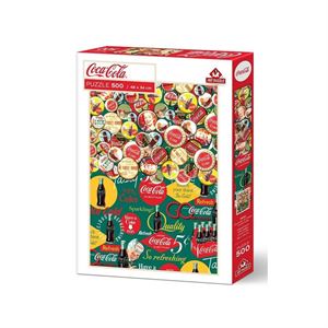 Art Puzzle 500 Parça Kapakların Yolculuğu Coca-Cola 5930
