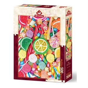 Art Puzzle 500 Parça Renkli Şekerler 5101
