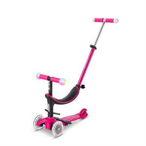 Micro Scooter Mini2Grow Deluxe Magic Led Pink MCR.MMD359