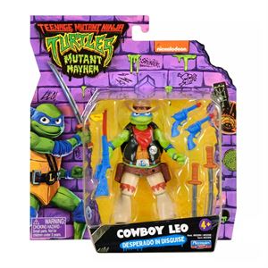 Ninja Turtles Mutant Mayhem Aksiyon Figür Cowboy Leo W4-83269