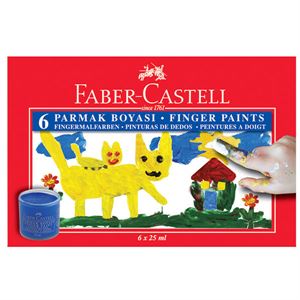 Faber Castell Parmak Boyası 6 Renk 160402